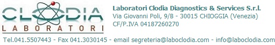 Laboratori Clodia Srl Via Giovanni Poli 9/b - CHIOGGIA